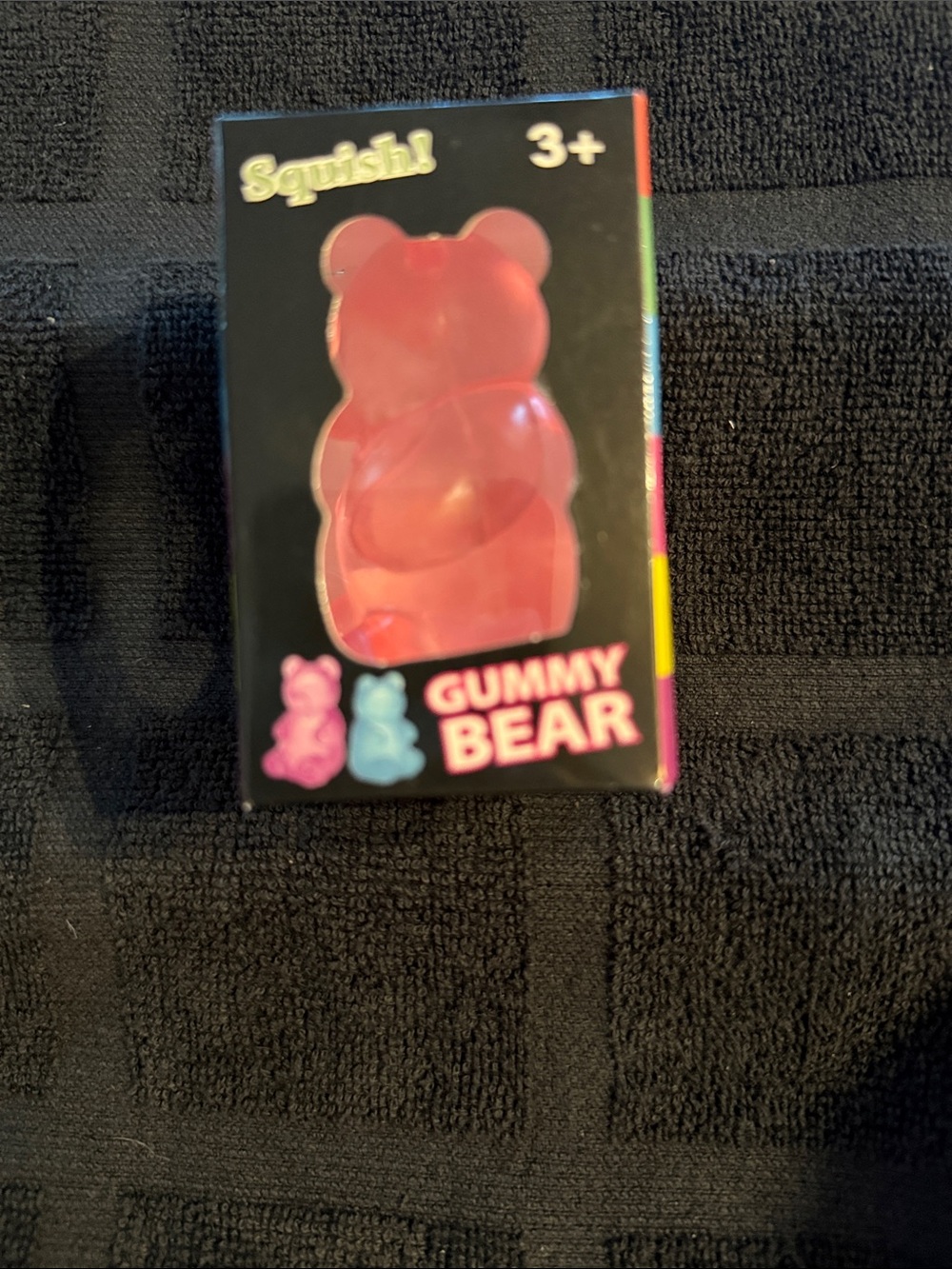 Gummy Bear Squishy Toy - Pink